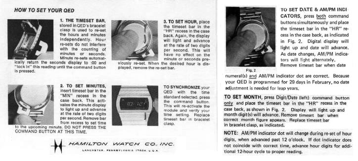 Instructions – Momentum Watches